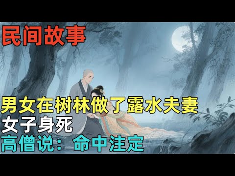 民间故事：男女在树林做了露水夫妻，女子身死，高僧说：命中注定 #民间故事，#民间故事合集，#故事传说，#明朝奇案，#古代奇案，#民間故事，#民間故事合集，#故事傳說，#明朝奇案，#古代奇案，#奇闻异事