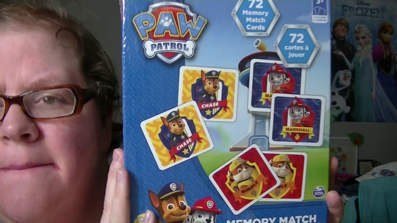 paw patrol memory