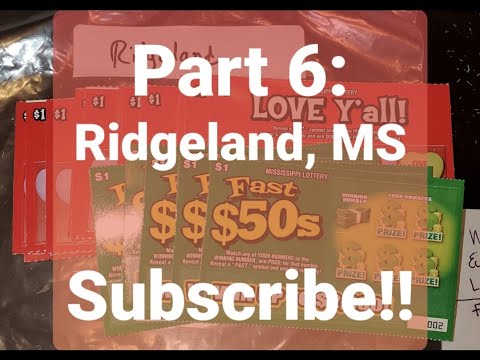 Mississippi Lottery Road Trip - Part 6 - Ridgeland, Ms