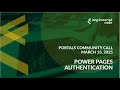 Portals Community Call - March 2025 - Power Pages Authentication