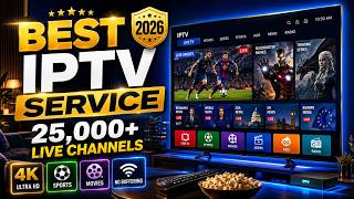 Best IPTV Service 2026 🔥 25,000+ Live Channels | Sports, Movies & TV Series screenshot 5