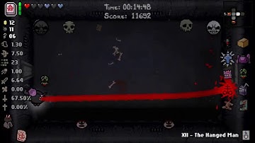 Binding of Isaac Azazel run #1