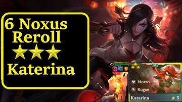 ⭐️ ⭐️ ⭐️ Katarina Carry 6 NOXUS Reroll Comp | TFT Set 9 Guides | Full Gameplays |聯盟戰棋 |