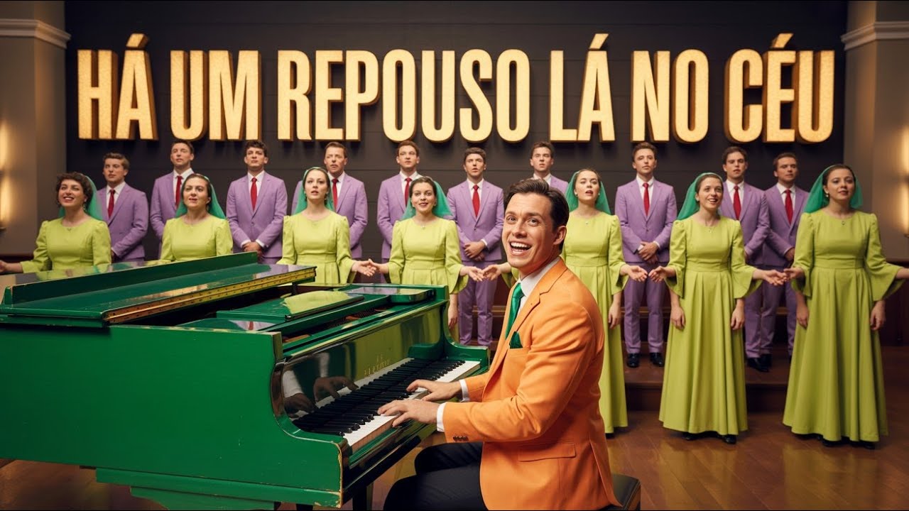 HÁ UM REPOUSO LÁ NO CÉU | HINO CCB | QUASE ENTROU NO HINÁRIO 5 | SOLO E CORAL