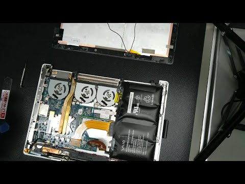 Sony VJZ12A LCD is floating! ! [Tablet Repair and Disassembly 