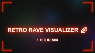 Retro Rave Visualizer 🌈
