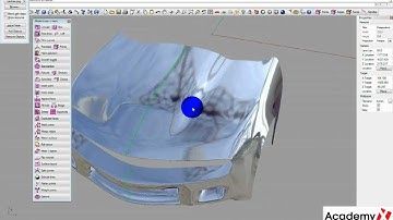 T-Splines 2.1 modeling of car 11