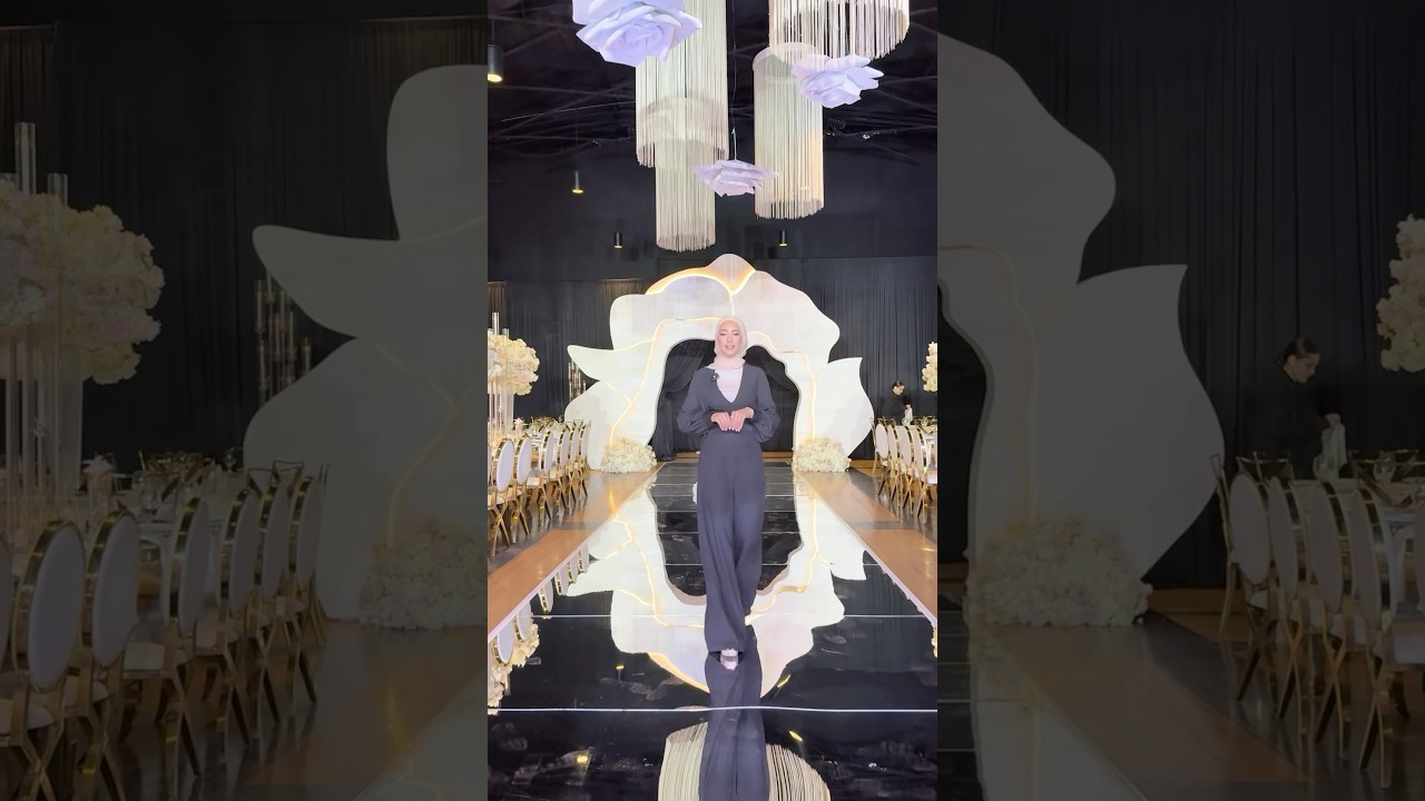 A luxurious wedding in dearborn michigan, Alaa Abbassi made a nice video with the wedding planner