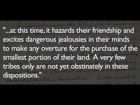 Examples of Historical Thinking - Jefferson&rsquo;s Confidential Letter to Congress - Reading the Document