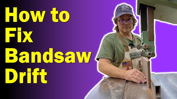 How to Adjust for Bandsaw Drift