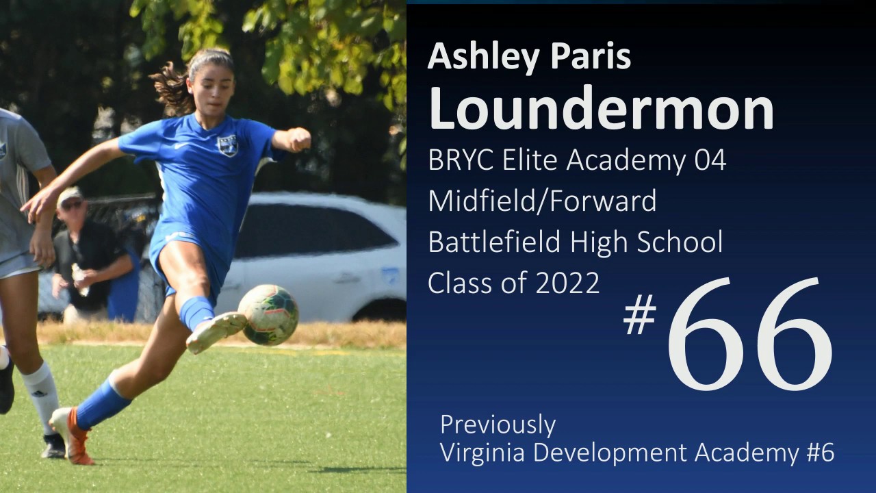 Ashley Loundermon 2022 Braddock Road Youth Club BRYC 04, 66, Midfield