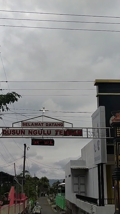 SUASANA DUSUN TENGAH EROMOKO WONOGIRI