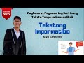 Tekstong Impormatibo | Mga Elemento Mp3 Song