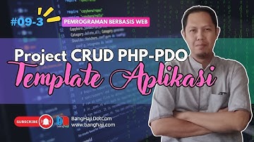 WEB #09.3 - CRUD PHP-PDO Desain Halaman Front-end dan Back-end