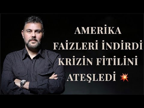 AMERİKA FAİZLERİ İNDİRDİ KRİZİN FİTİLİNİ ATEŞLEDİ! | MURAT MURATOĞLU