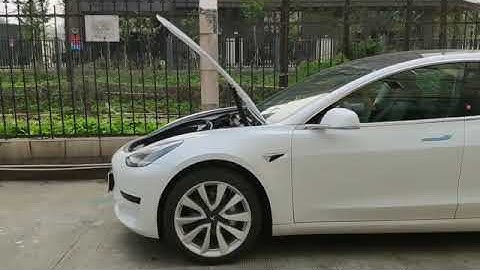 Model 3 Power Frunk Kick Sensor Demo