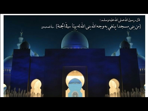 من بنى مسجد كمفحص قطاه بنى الله له بيتا في الجنة