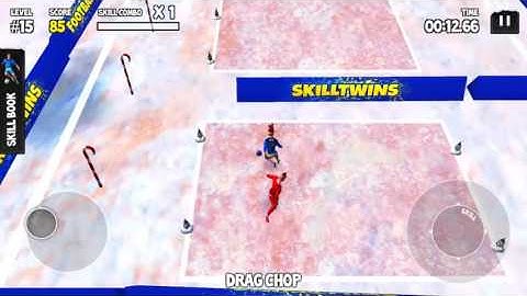 That Skill Run! 675 points on Level 15 in the #SkillTwinsFootballGame @SkillTwins