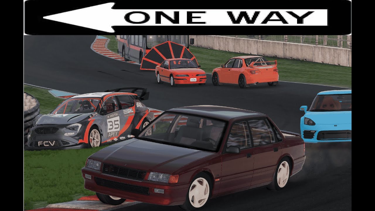 The most difficult racing we've done: One way racing in BeamMP - YouTube