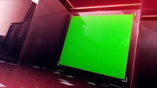 RED Version - 3D Glass Box News Promo with 2 Options Template in 4K | FREE TO USE | iforEdits