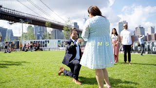 A Brooklyn Flash Mob Proposal | Rahul & Jess | Brooklyn, NY