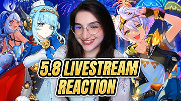 NOT A FILLER PATCH + NOD KRAI SNEAK PEEK! - Genshin Impact 5.8 Livestream Reaction