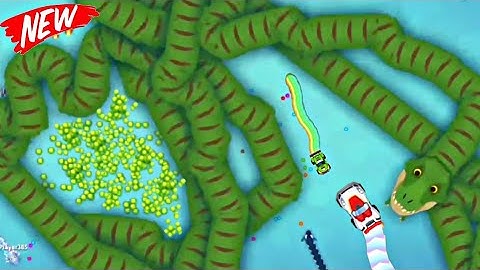 Snake Io The Pro Worm Epic Snakeio Gameplay Best Moments!