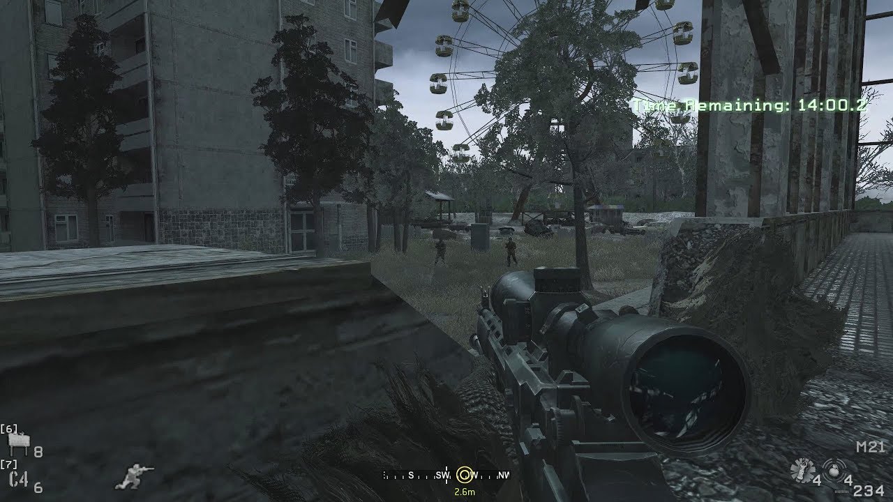 Call of Duty 4 - Chernobyl's Ferris Wheel [Veteran] - YouTube
