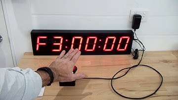 SCC20 - BIG RED BUTTON timer demonstration.