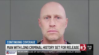Vt. Corrections delays release of notorious repeat offender Harley Breer