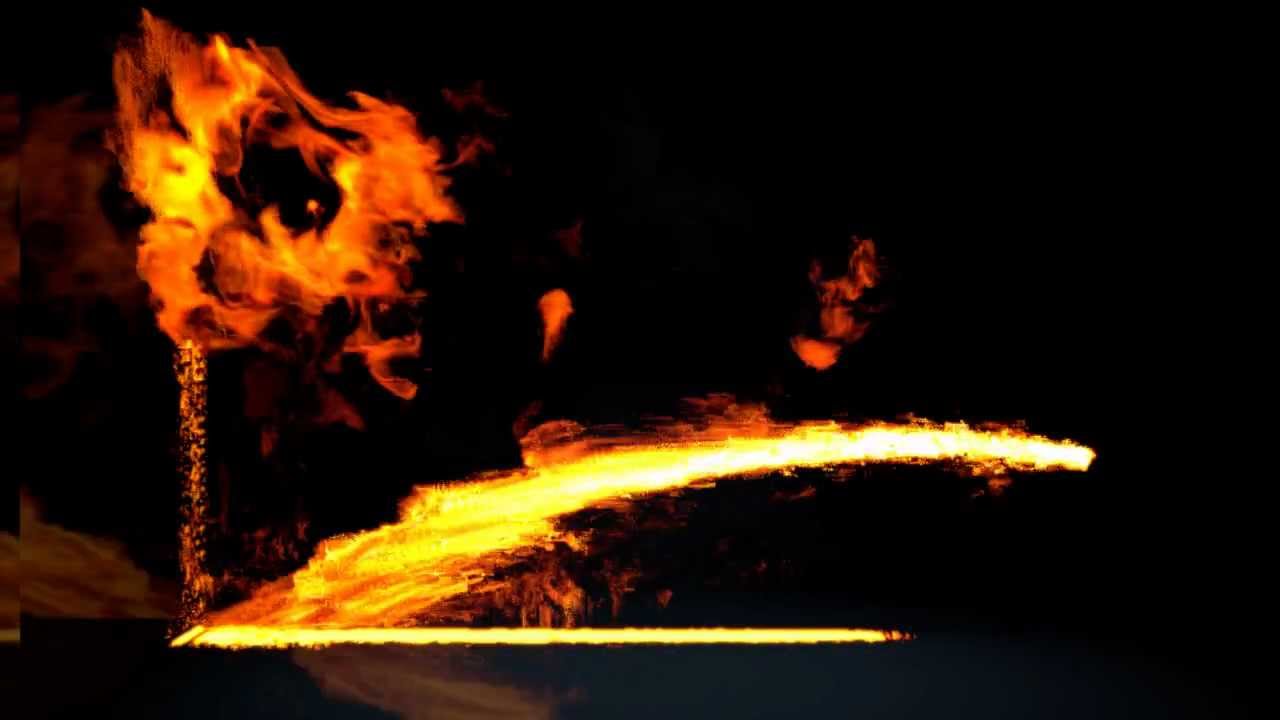 fire and smoke - simulation in Blender 2.64 - YouTube