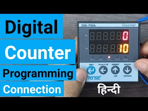 All About Digital Counter Meter |Working, Programming and Connection| Tense DS-72A Counter