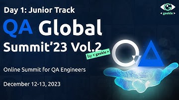 QA Global Summit 23 vol.2 – Junior Track