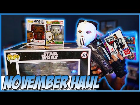 November Haul 2020!  (Blu-Rays, Funko Pops, and Toys)