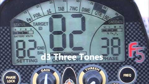 Three tone d3 setting for fisher F5 88alimo