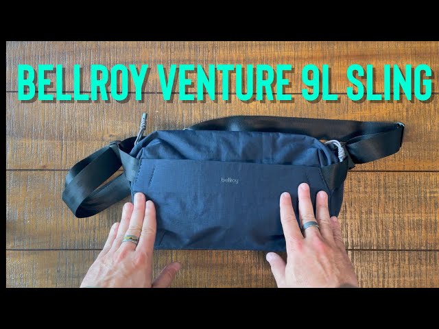 Buy Bellroy Sling Mini Bag - Premium (Leather Crossbody Bag For Women, Men,  4L), Black Sand, One Size at Amazon.in