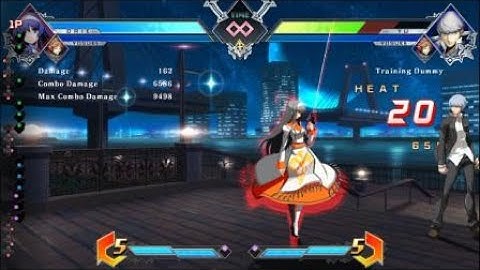 BBTAG (OLD version): Yosuke to Orie change combo #1
