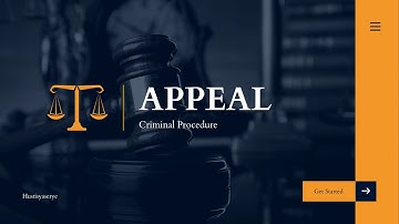 APPEAL IN CRIMINAL CASES