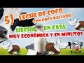 CÓMO PREPARAR LECHE DE COCO EN CASA ?? | Coco Rallado | Leche vegetal SUPER ECONÓMICA