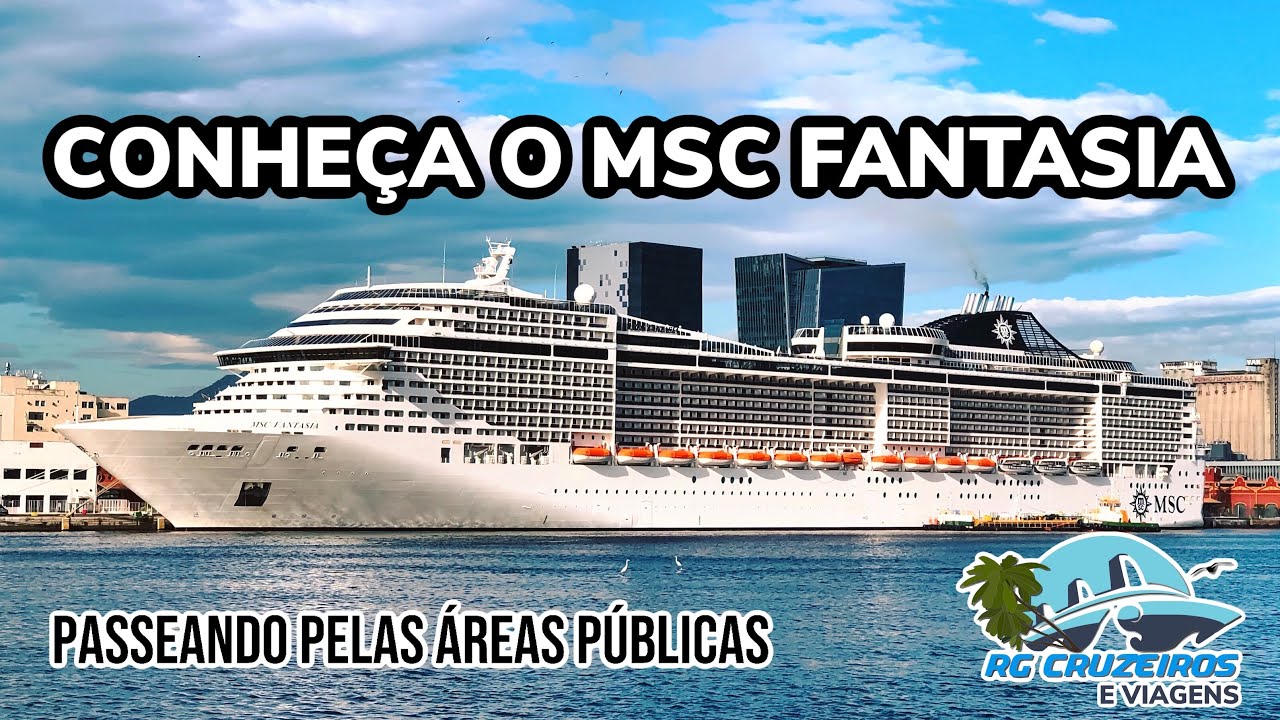 tour pelo msc fantasia