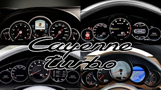Porsche Cayenne Turbo - ACCELERATION Battle - (955 vs 957 vs 958 vs 2018)