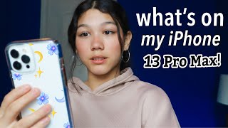 what's on my iphone 13 pro max 2023 *aesthetic iphone setup ✨🍎*  | Txunamy