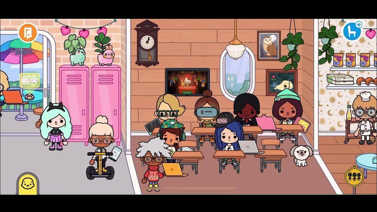 University Design Makeover in Toca Life World YouTube