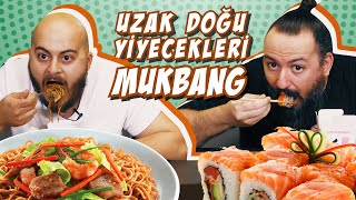 Uzak Doğu Yiyecekleri MUKBANG-Karantina, Bartu Küçükçağlayan, Selin Ciğerci, Murat Övüç