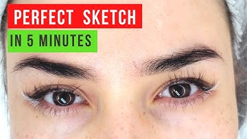 PMU Soft Eyeliner Mapping tutorial. How to draw the sketch in 5 minutes