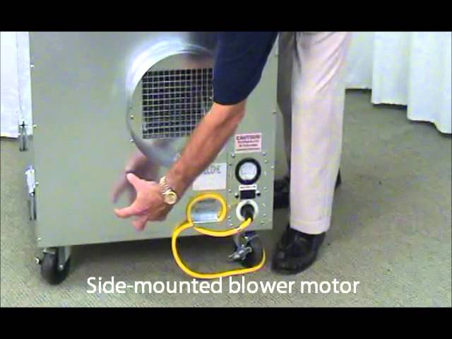 Syclone Negative Air Machine - YouTube
