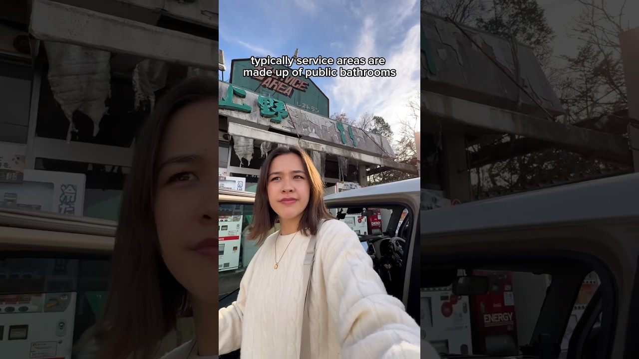 The SKETCHIEST rest stop in Japan has a hidden gem