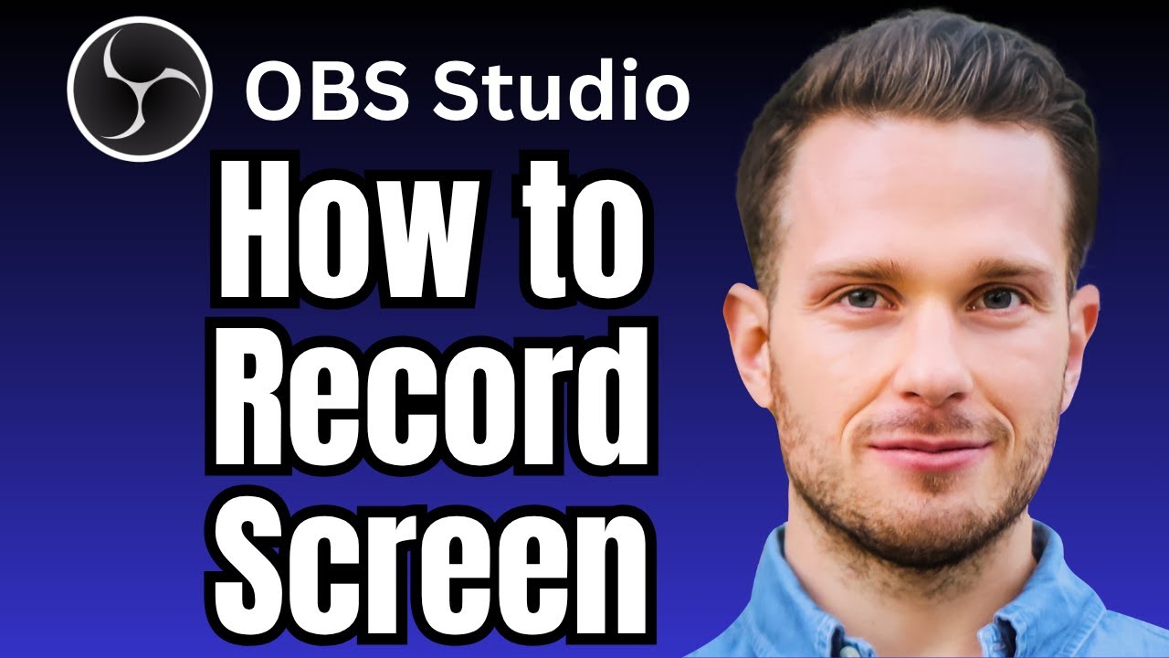 How to Record Your Screen With OBS Studio - YouTube