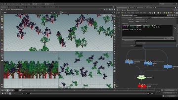 Houdini PCG: Rotation Based On Topo-Sorting