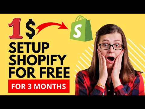 How To Register Shopify Free 2023 With $1 For Your First 3 Months